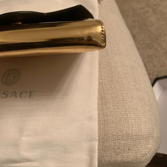 VERSACE LA MEDUSA ENVELOPE POUCH GOLD - Picture 5 of 5